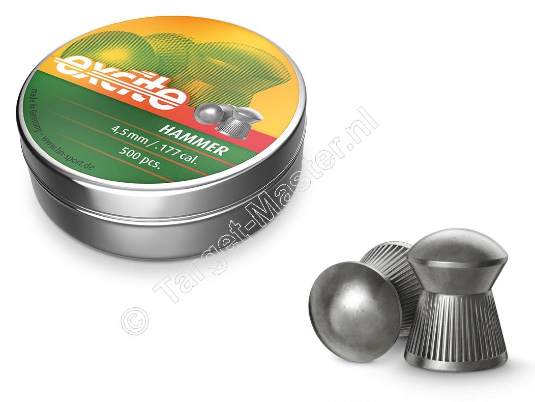 Excite Hammer 4.50mm Airgun Pellets tin of 500